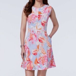 Vince Camuto Floral Dress Fit and Flare